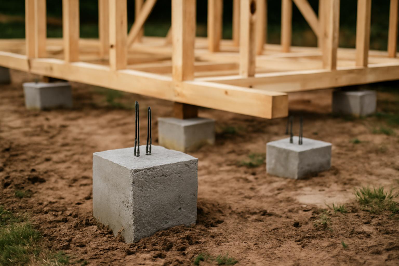 Fundamenty pod dom szkieletowy krok po kroku