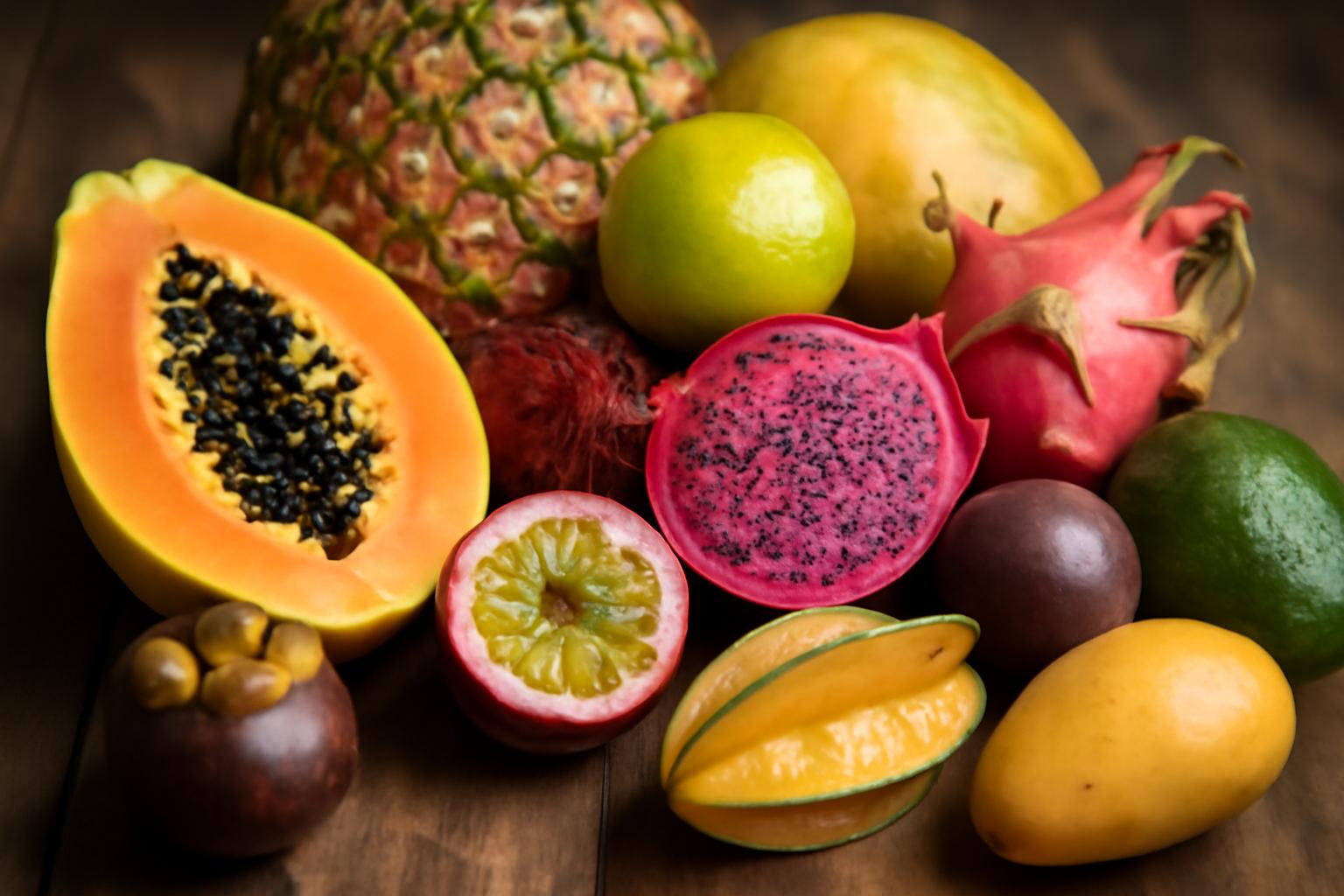 Egzotyczne owoce: rodzaje, wartości i zastosowania