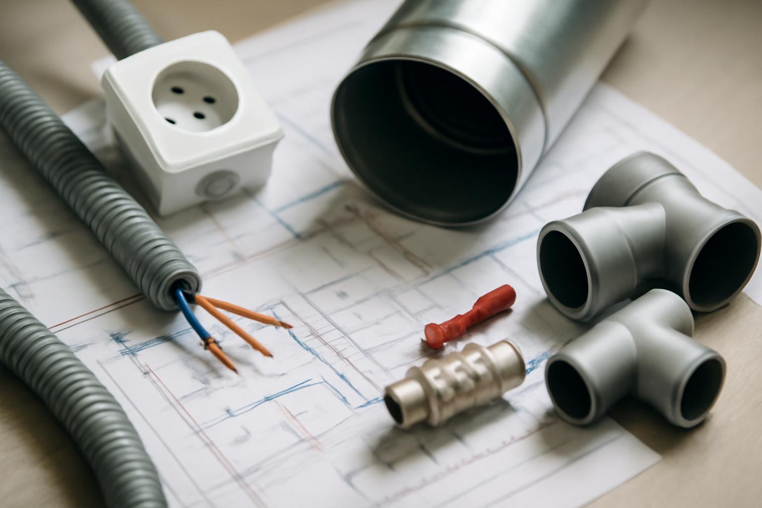 Instalacje w domu: elektryka, wod-kan, wentylacja – planowanie