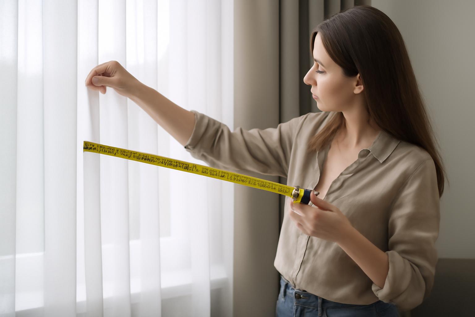 Jak dobrać i zmierzyć firany oraz zasłony