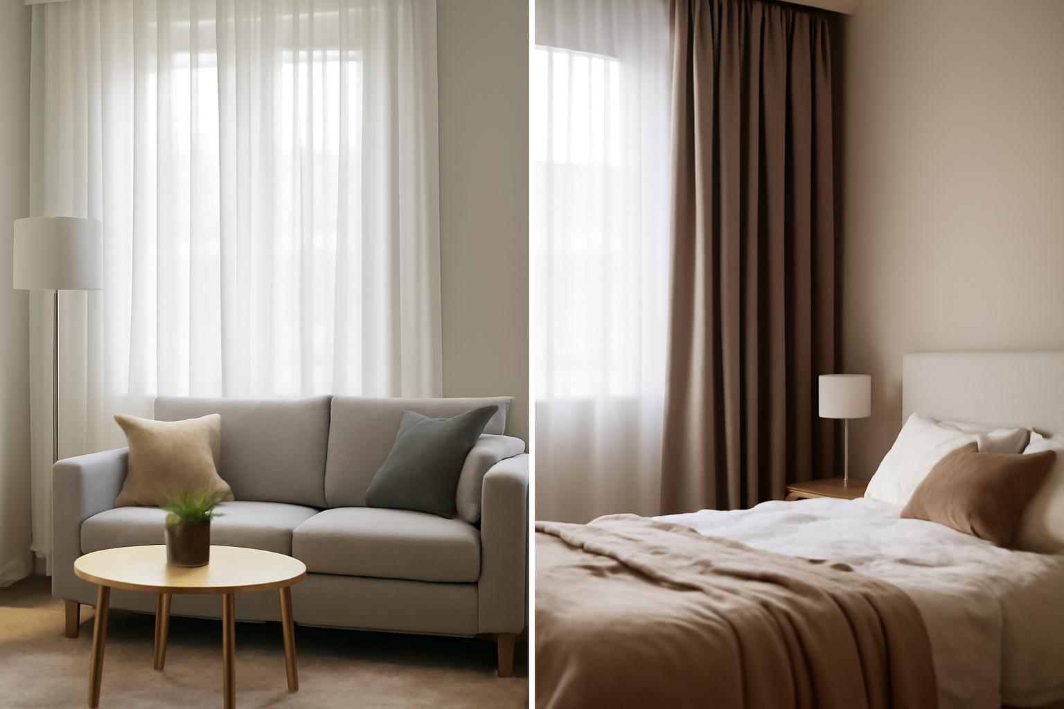 Jak dobrać i zmierzyć firany oraz zasłony