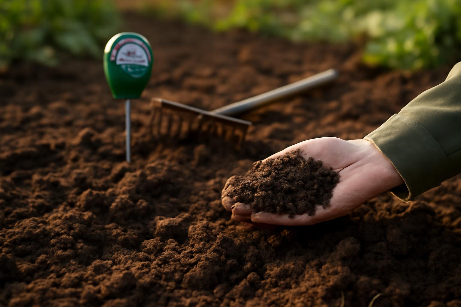 Jak przygotować glebę pod rabaty: pH, struktura, nawożenie