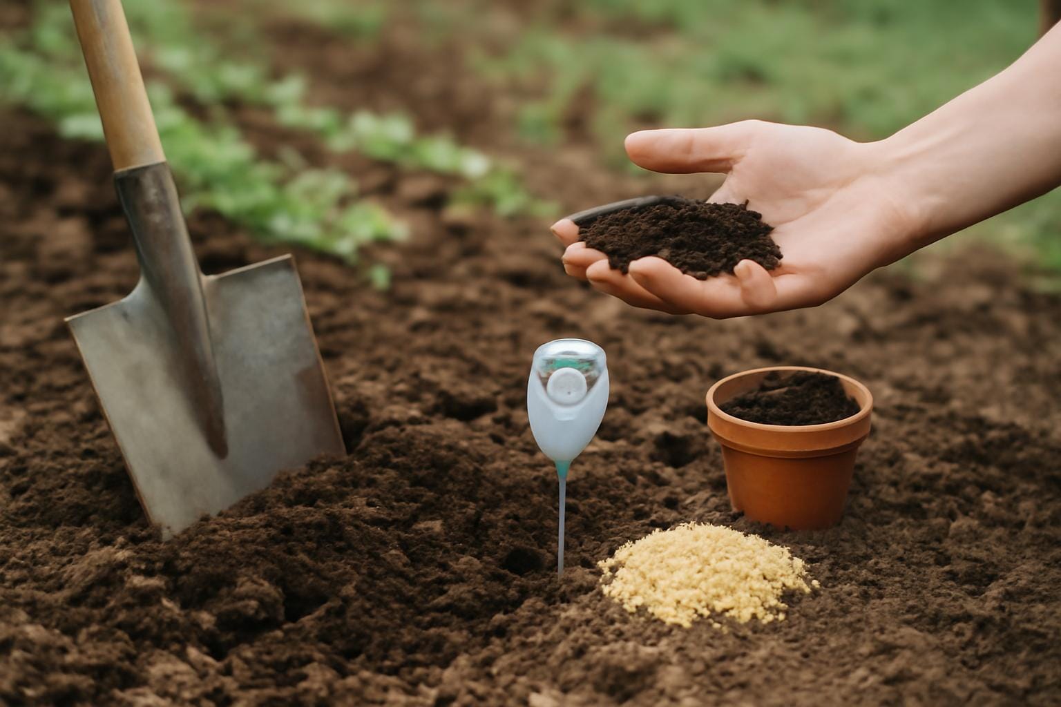 Jak przygotować glebę pod rabaty: pH, struktura, nawożenie