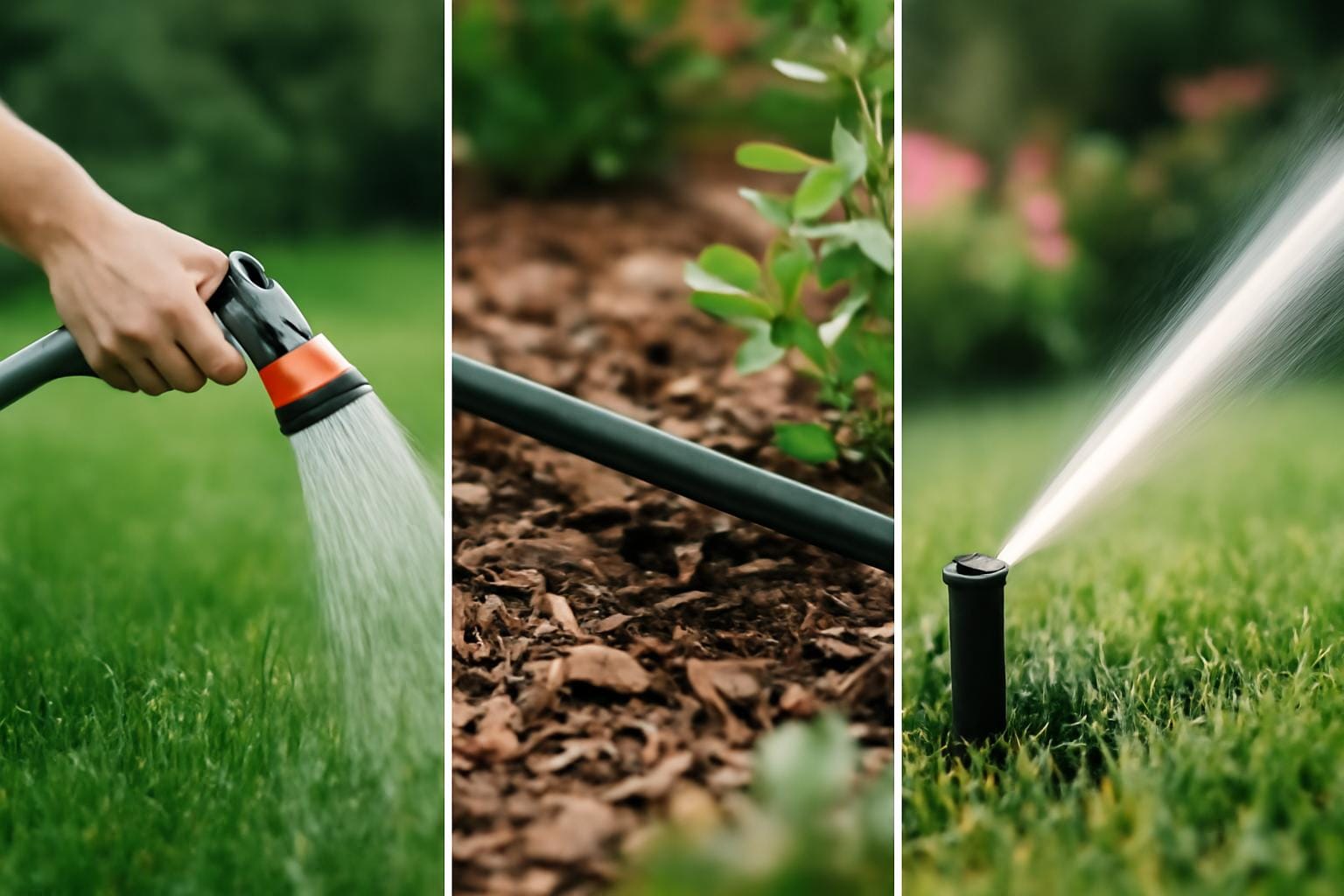 Nawadnianie ogrodu: ręczne, linie kroplujące, automatyczne