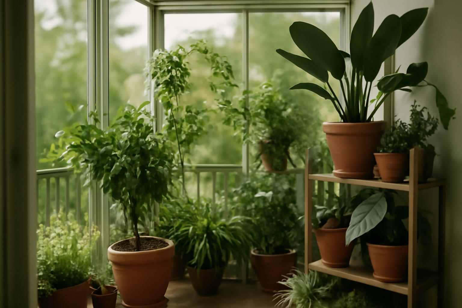 Oranżeria na balkonie: dobór roślin i planowanie