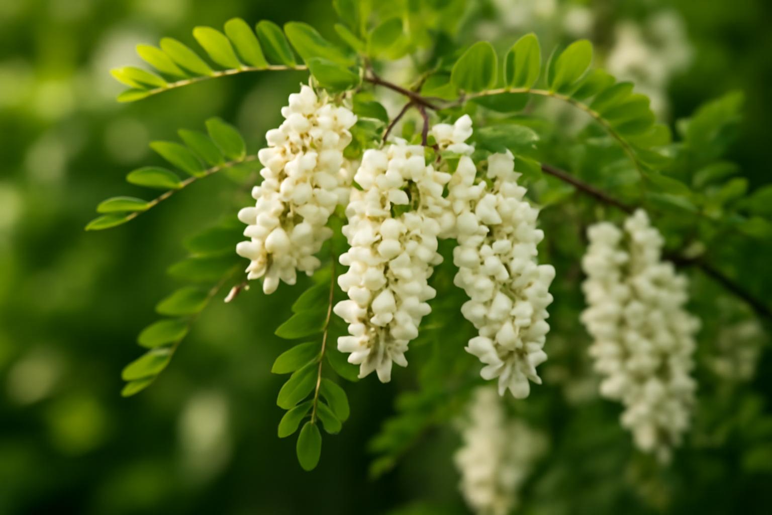 Robinia akacjowa (grochodrzew) – cechy, odmiany, wymagania