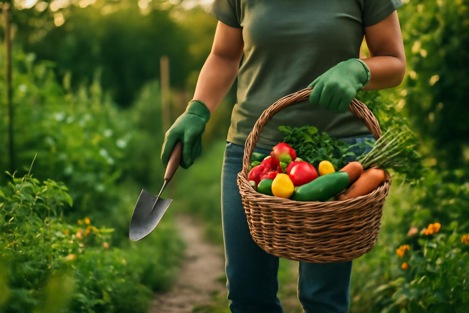Sierpień w ogrodzie: zbiory i prace pielęgnacyjne