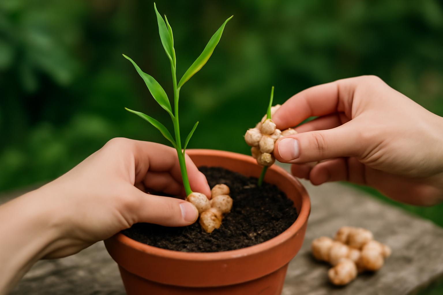 Uprawa imbiru w Polsce w doniczce krok po kroku
