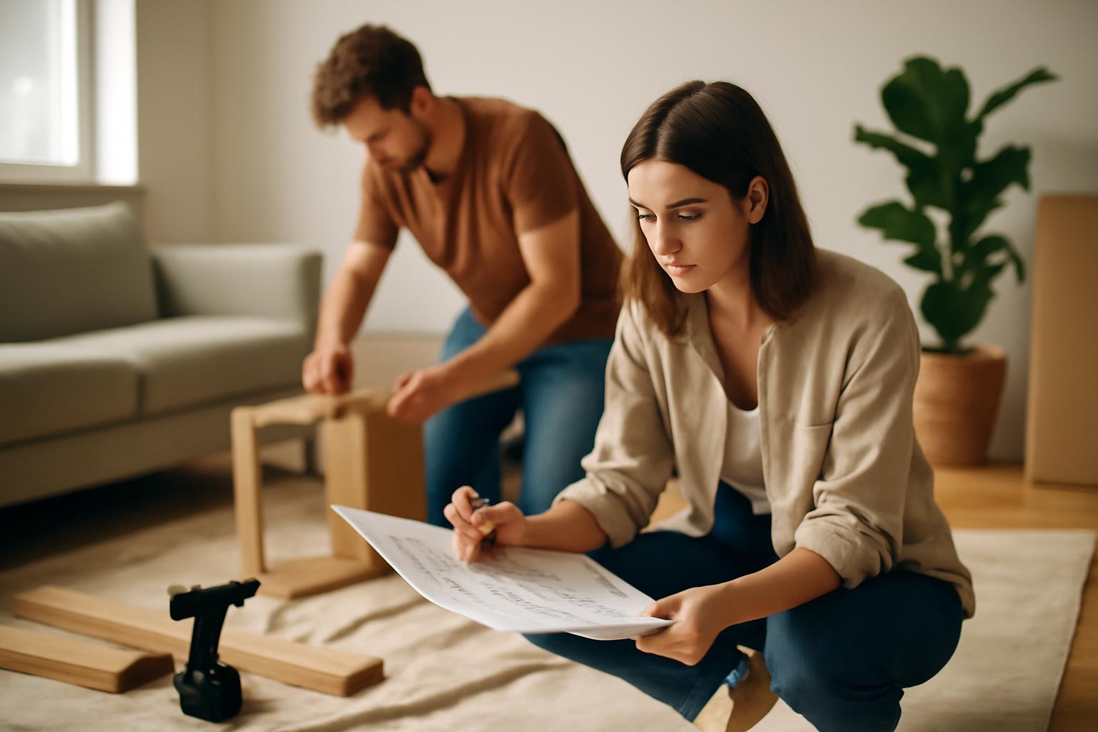 Urządzanie salonu – kolejność działań i planowanie