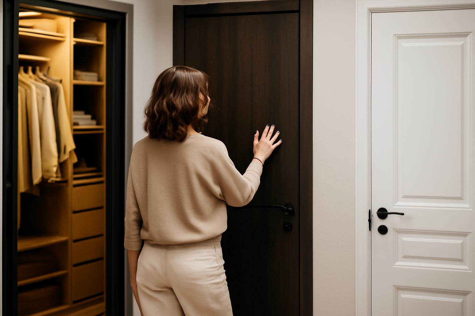 Wybór drzwi do garderoby do metrażu i stylu wnętrza